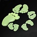 Tritt Stickers Glow In The Dark (27 Stück)