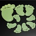 Tritt Stickers Glow In The Dark (27 Stück)