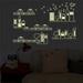 Glow In The Dark-Wand-Aufkleber