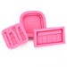 Silikon-Backen-Schalen Makeup 3 Stück