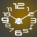 Moderne 3D-Clock