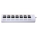 7 Port USB 2.0 Hub Mit On / Off-Taste