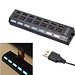 7 Port USB 2.0 Hub Mit On / Off-Taste