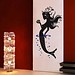 Wandaufkleber Mermaid Silhouette