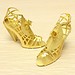 Stück Cool 3D Puzzle Goldenen Schuh Mit Absatz