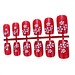 3D Glitter Nail Art Acryl