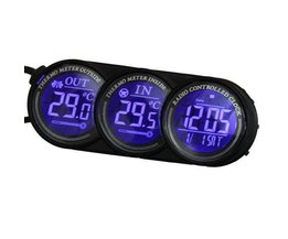 Auto-Thermometer, Kalender Und Uhr
