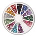 Nail Art Glitter Strass In 12 Farben