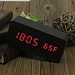 USB / AAA Holz Digital Clock
