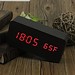 USB / AAA Holz Digital Clock