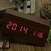 USB / AAA Holz Digital Clock