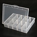 Plastikaufbewahrungsbehälter 10 Compartments