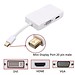 3 In 1 Mini Displayport Auf HDMI VGA-DVI-Konverter