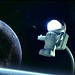 LED USB-Licht Astronaut