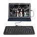 10,1-Zoll-Tablet-Leder-Tastatur