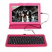 10,1-Zoll-Tablet-Leder-Tastatur