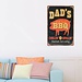 Metall Vintage Poster BBQ