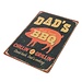 Metall Vintage Poster BBQ