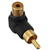 RCA Stecker / Buchse Gold-Adapter-Stecker