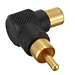 RCA Stecker / Buchse Gold-Adapter-Stecker