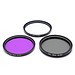 Kamera-Filter-Set (UV, FLD Und CPL) 58Mm