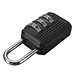 Padlock Mit Code 3 Figuren