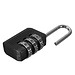 Padlock Mit Code 3 Figuren