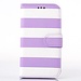 Samsung Galaxy S4 I9500 Ledertasche Zebra