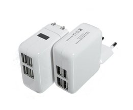 USB Travel Adapter Mit Den USA Und EU-Stecker