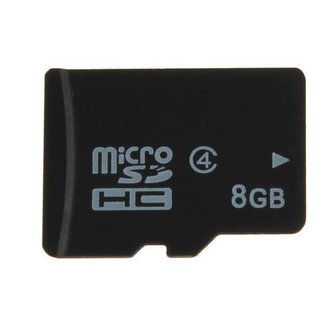 8GB Micro SD Karte Für Mobile Melefoon, MP3, MP4, Kamera