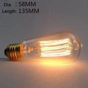 Edison-Glühlampe E27 ST58