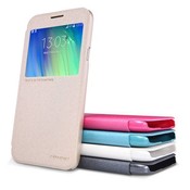 NILLKIN Sparkle Ansicht Abdeckung Für Samsung Galaxy E7