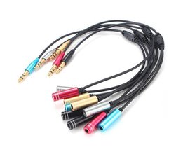 3,5Mm Stereo-Audio-Y-Splitter 1 Stecker Auf 2 Dual Female Kopfhörer-Kabel