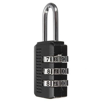 Padlock Mit Code 3 Figuren