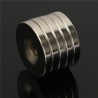 5 Stück N50 Neodym-Ring-Magneten