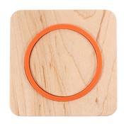 Wireless-Ladegerät Aus Holz Für Smartphones