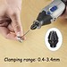 Keyless Chuck Dremel 0,4 - 3,4 Mm