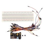 Versuchsaufbau Mit Pullover-Kabel Und Netzteil Für Arduino