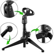 Adjustable Table Mikrofonständer Mit Clip-Halter