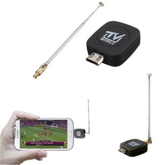 Micro Mini USB DVB-T TV-Tuner Für Android Phone / Tablet