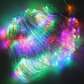 Multicolor LED-Netz Mit 200 LEDs 2X3 Meter