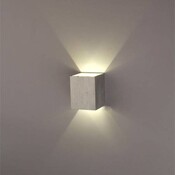 Quadratische Lampe Licht An Zwei Fronten