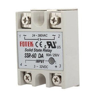 Solid State Relais SSR 60A Mit Einer Leistung AC24-380V