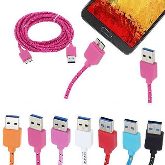 Geflochtene USB-Kabel Für S5 Und Anmerkung 3