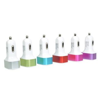 USB Car Charger 3 Doors