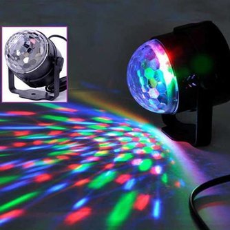 Mini Disco-Lichter Mit Kristalleffekt