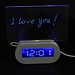 LED-Wecker Mit Message Board