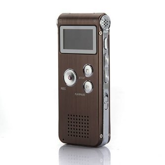 Digital Voice Recorder Und MP3-Player 8 GB