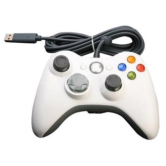 Weiß USB-Controller Für Die Xbox 360