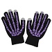 Touchscreen Handschuhe Skeleton Print